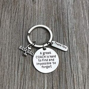 Baseball Coach Keychain, Baseball Gift, Great